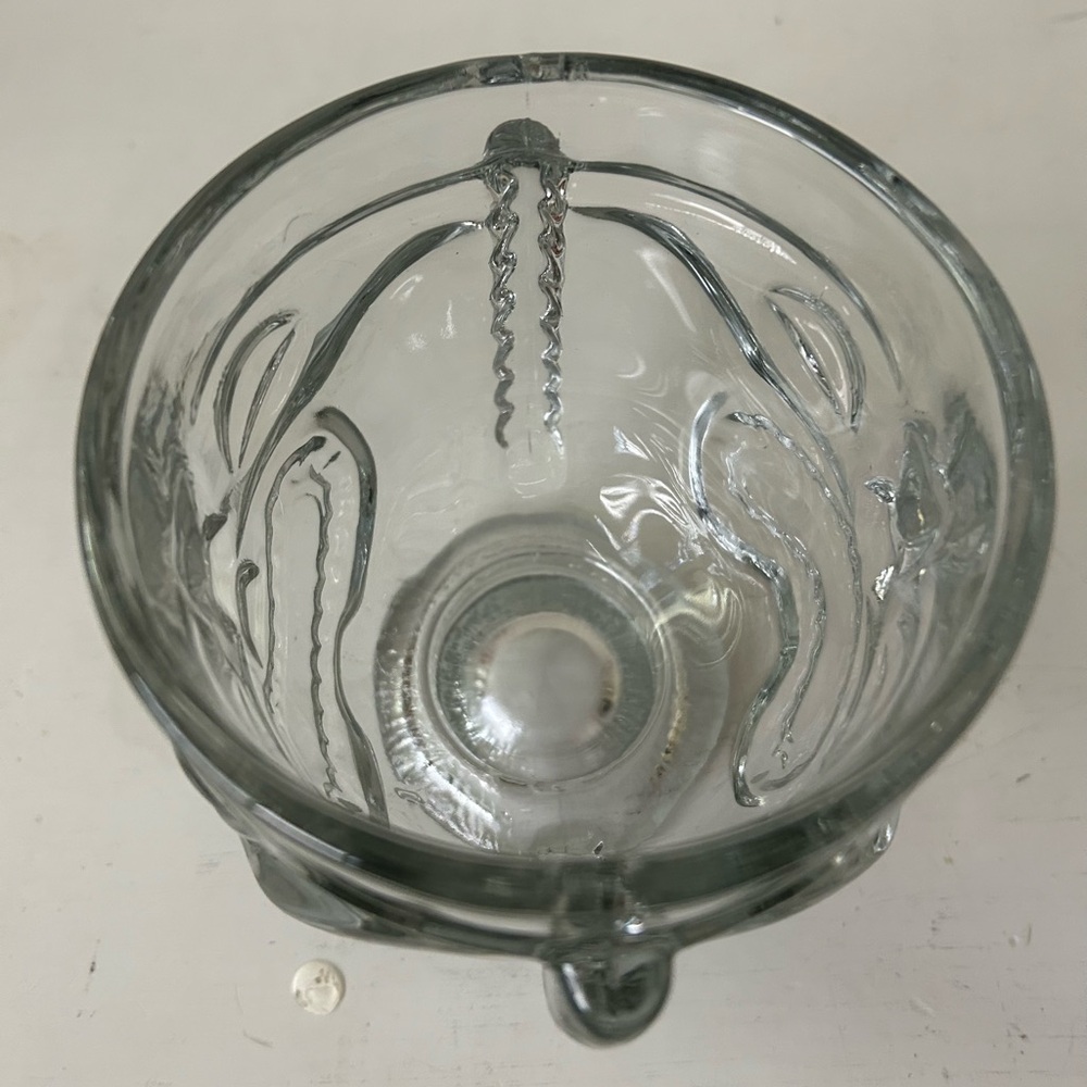 2 Clear Glass Tiki Mugs - Picture 3 of 8